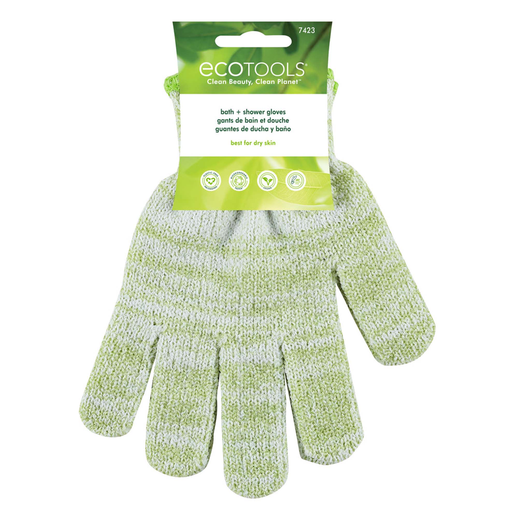 Bath Exfoliating Glove Green