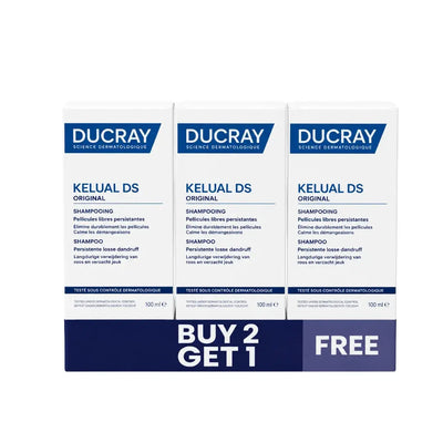 Buy 2 Kelual DS Shampoo 100 ml Get 1 FREE