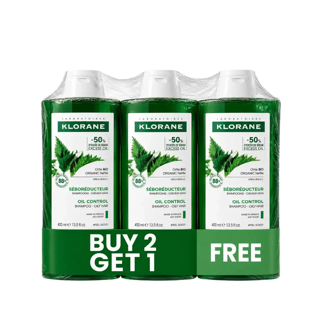 Buy 2 Nettle Shampoo 400 ml Get 1 FREE