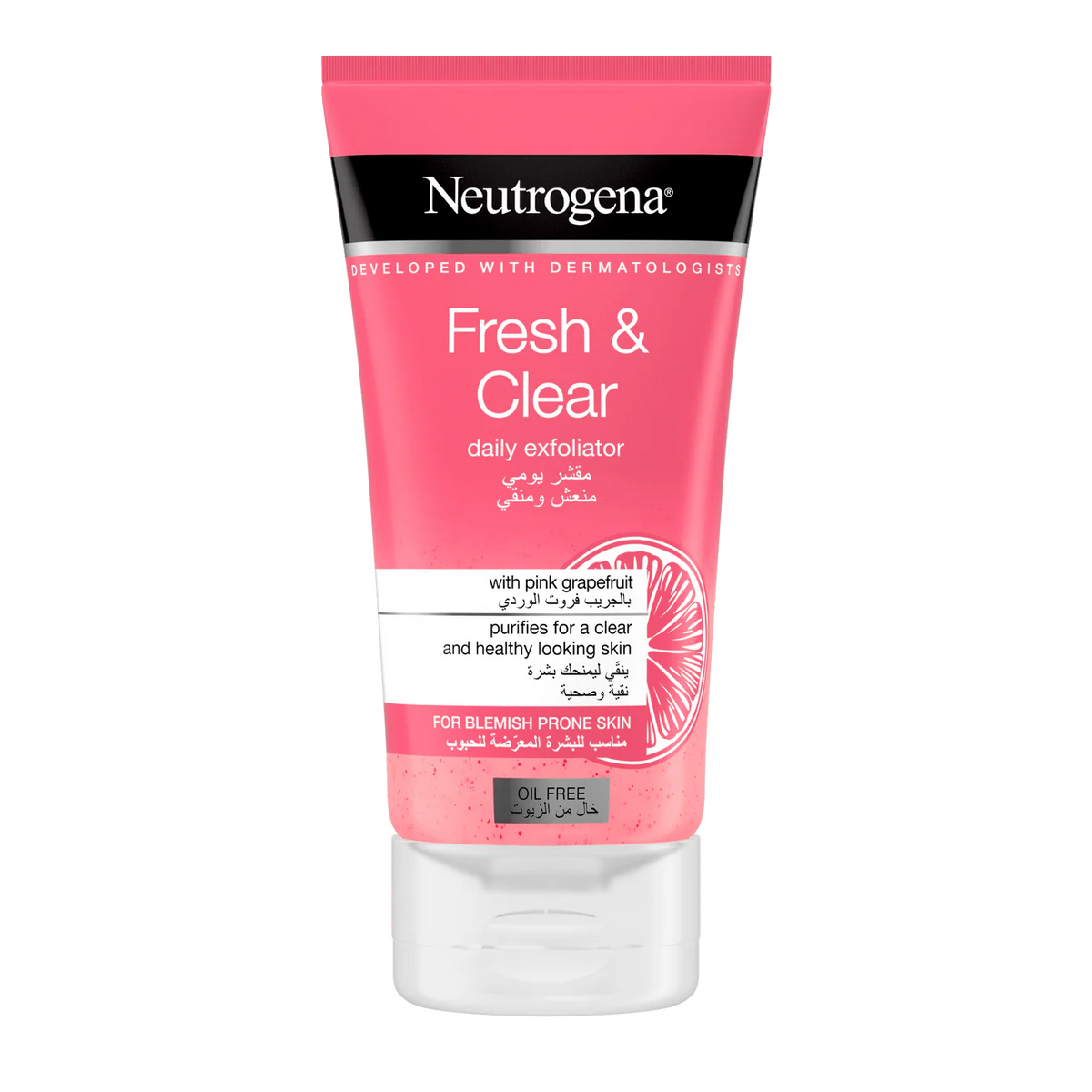 Fresh & Clear Daily Exfoliator with Pink Grapefruit