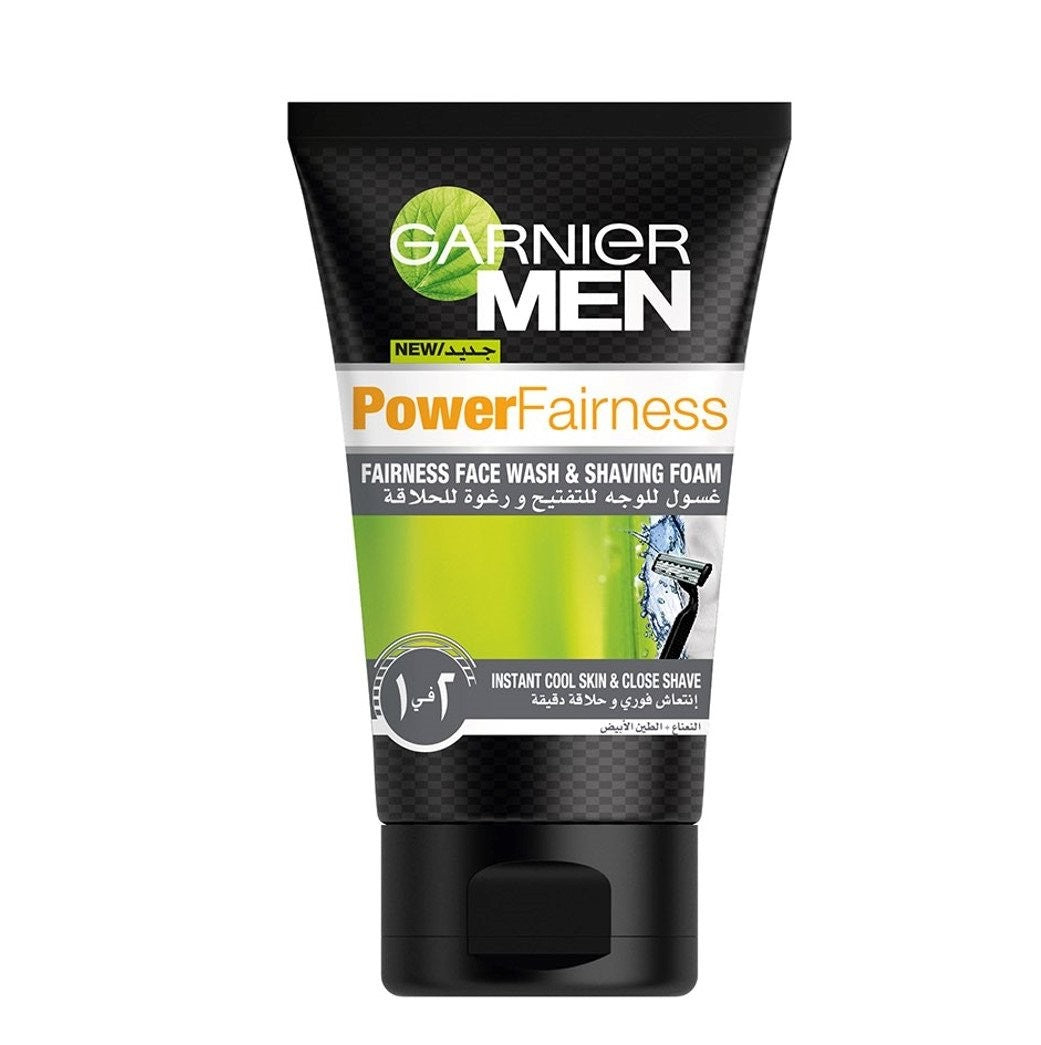 Men Power Fairness Face Wash & Shaving Foam