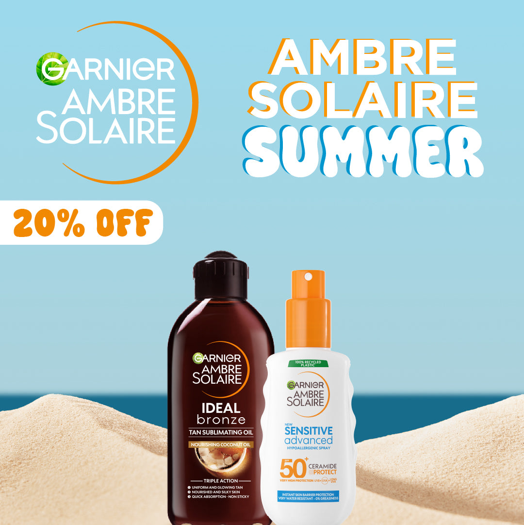 Ambre Solaire Ideal Bronze Tan Sublimating Oil X Advanced SPF 50+ Ceramide Protect Sunscreen Spray For Adults