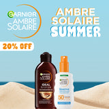 Ambre Solaire Ideal Bronze Tan Sublimating Oil X Advanced SPF 50+ Ceramide Protect Sunscreen Spray For Adults
