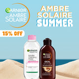 Ambre Solaire Ideal Bronze Tan Sublimating Oil X Micellar Cleansing Water