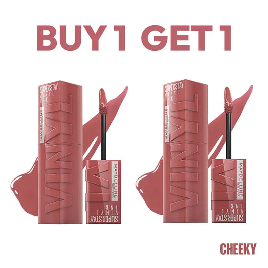 Buy 1 SuperStay Vinyl Ink Lipstick 35 Cheeky Get 1 FREE